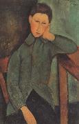 Amedeo Modigliani, Le garcon a la veste bleue (mk38)